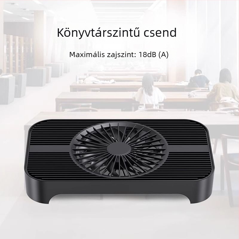 Z-X3 Router hűtőalap USB ventilátorral, hidraulikus csapágy, 1100 RPM, 18 dBA, levegő hűtés