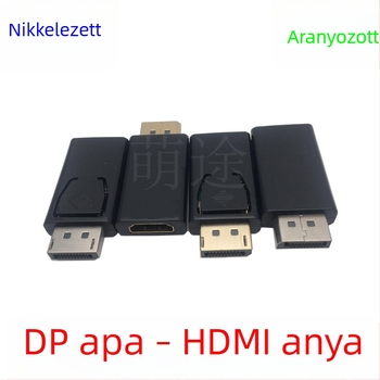 DisplayPort–HDMI adapter, HDMI női csatlakozó, 4K felbontás