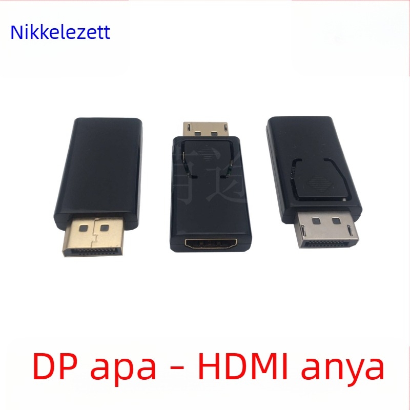 DisplayPort–HDMI adapter, HDMI női csatlakozó, 4K felbontás