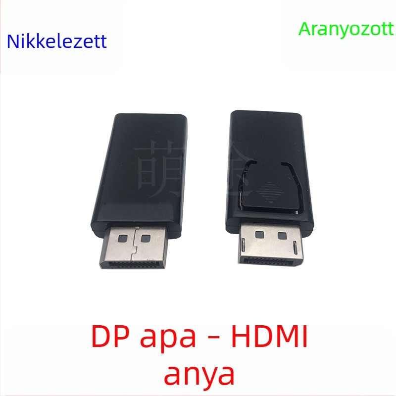 DisplayPort–HDMI adapter, HDMI női csatlakozó, 4K felbontás