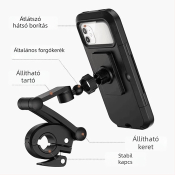 Kerékpáros telefon-tartó – Zunying, műanyag, általános stílus, testreszabható