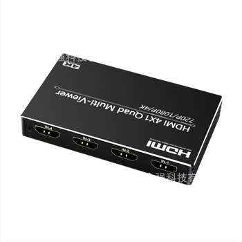 HDMI osztó 1 bemenettel, 4 kimenet, 4K megjelenítés, Nk-BT41, Niu qiang