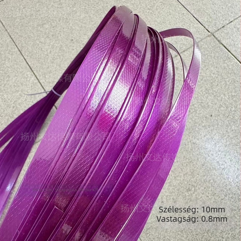 Kézzel készített gyümölcstál-lámpa műanyag-vas szalagból szőtt kosár, húzóerő 255 kg, 1008-as specifikáció, tömeg 0.5 kg