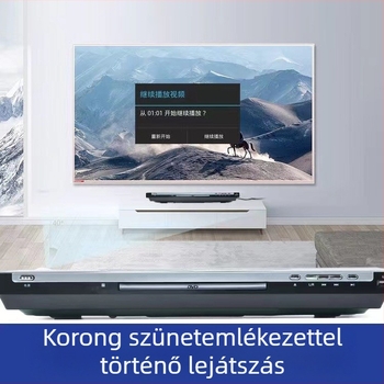 DVD lejátszó HDMI kimenettel, USB MP3 lejátszás, modell 390, 220V, 10W