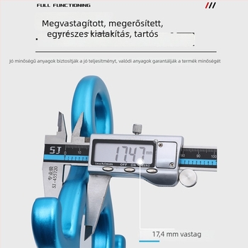 Canle kötél leengedő eszköz kültéri hegymászáshoz – alumínium ötvözet, Kategória: Desdescend, Csomagolás: 100 db.