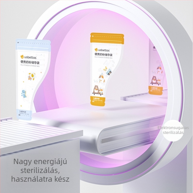 Beptides Hordozható egyszer használatos tejpor tasakok – utazáshoz, tárolózacskók, élelmiszer-minőségű