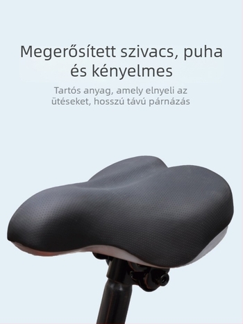 Gyerekeknek készült kerékpárnyereg párna, univerzális, vastag és kényelmes, FI modell, kompatibilis babakocsival