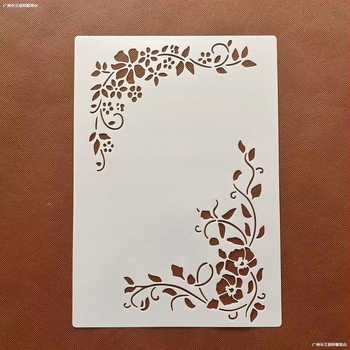 Európai stílusú vintage csipke keret sablon, kézzel festett kivágott dizájn, sablon albumhoz és dörzsöléshez (Márka: Other; Anyag: Other; Importálás: Nem; IP: Nem)