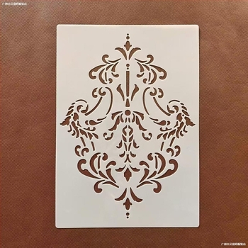 Európai stílusú vintage csipke keret sablon, kézzel festett kivágott dizájn, sablon albumhoz és dörzsöléshez (Márka: Other; Anyag: Other; Importálás: Nem; IP: Nem)