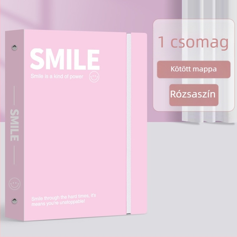 Leválasztható mappa pánttal, nagy kapacitású vizsgafájl-tároló, INS stílus, PVC anyag, csat mérete 15 mm, A3-as papírhoz
