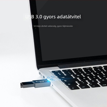 OTG USB-C to USB-A adapter Android Type-C telefonokhoz, USB 2.0, támogatja USB meghajtókat és mobil merevlemezeket