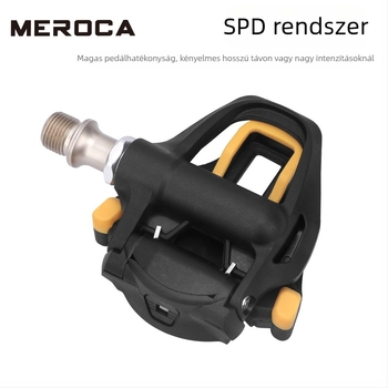 MEROCA ROAD LOCK pedál, országúti kerékpárhoz – SPD rendszer, nylon pedál rögzítő mechanizmussal
