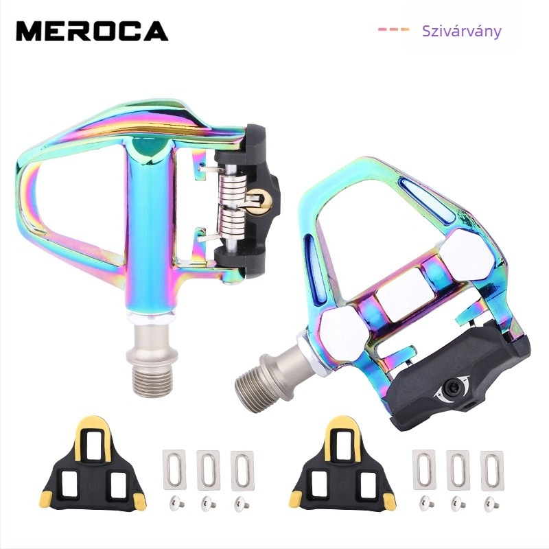 MEROCA ROAD LOCK pedál, országúti kerékpárhoz – SPD rendszer, nylon pedál rögzítő mechanizmussal