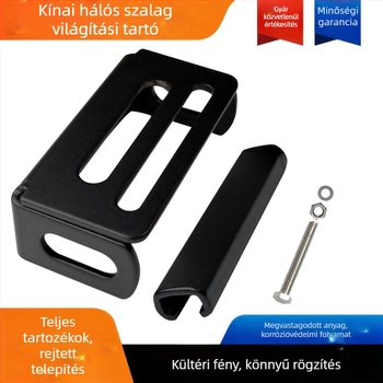 Láthatatlan rács tartó az autó elejéhez a fénycső rögzítéséhez — vasból készült középső hálós tartó, autók és teherautók számára