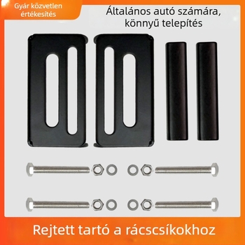 Láthatatlan rács tartó az autó elejéhez a fénycső rögzítéséhez — vasból készült középső hálós tartó, autók és teherautók számára