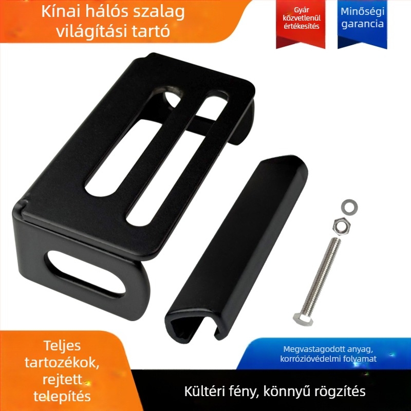 Láthatatlan rács tartó az autó elejéhez a fénycső rögzítéséhez — vasból készült középső hálós tartó, autók és teherautók számára