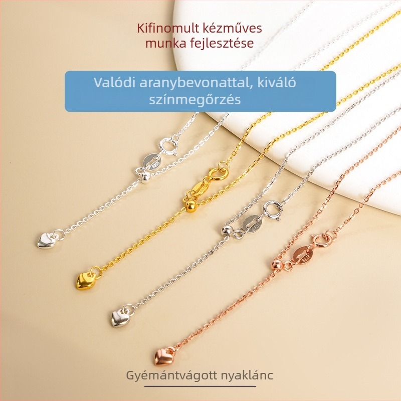 Kereszt alakú, állítható teleszkópos lánc, S925 ezüst, DIY ékszerekhez, Guangzhou eredetű