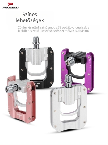 PROMEND PD-F69 Összecsukható pedál – Alumínium ötvözet, csúszásmentes pedál összecsukható kerékpárokhoz