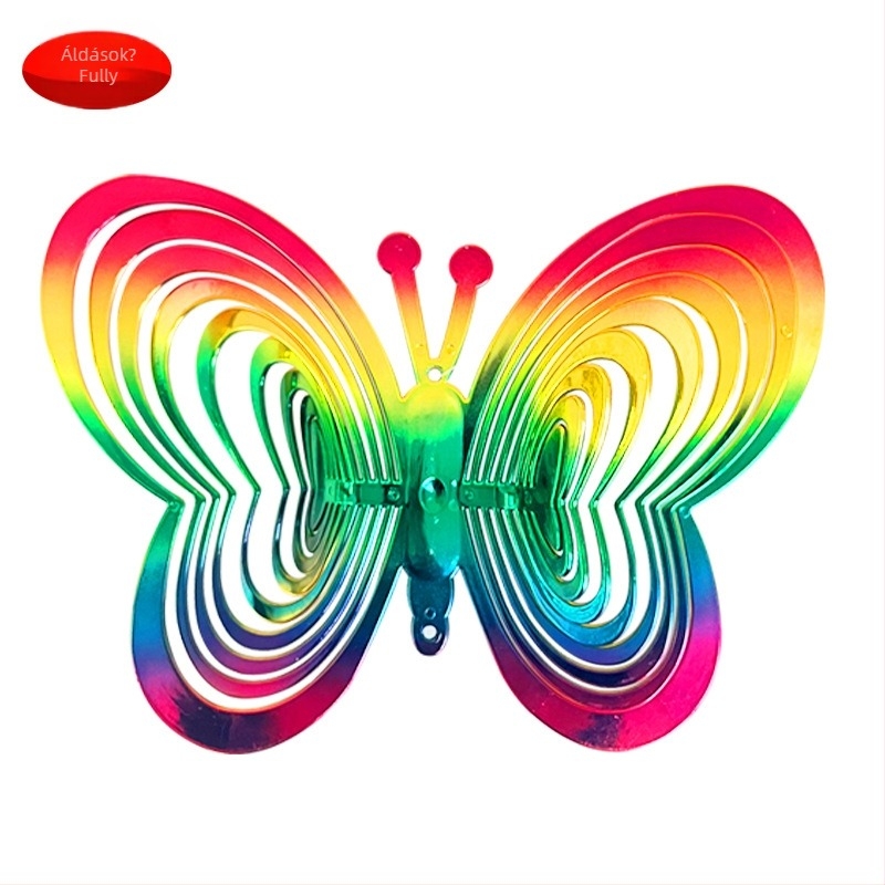 Madárriasztó szélforgó harang teraszra és kertbe – ABS, Fu Li