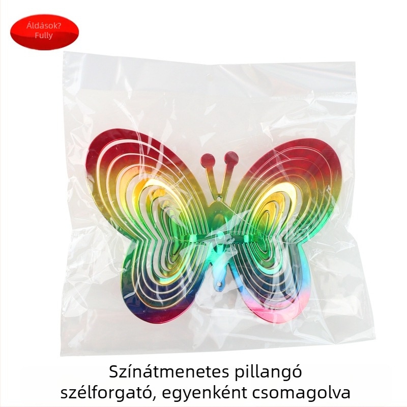 Madárriasztó szélforgó harang teraszra és kertbe – ABS, Fu Li