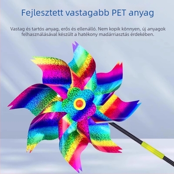 Madárriasztó szélmalom - PET anyag, Márka Friendly, Termékkód Bird repellent windmill, Importált: Nem