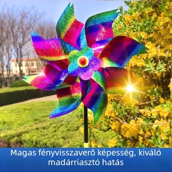 Madárriasztó szélmalom - PET anyag, Márka Friendly, Termékkód Bird repellent windmill, Importált: Nem