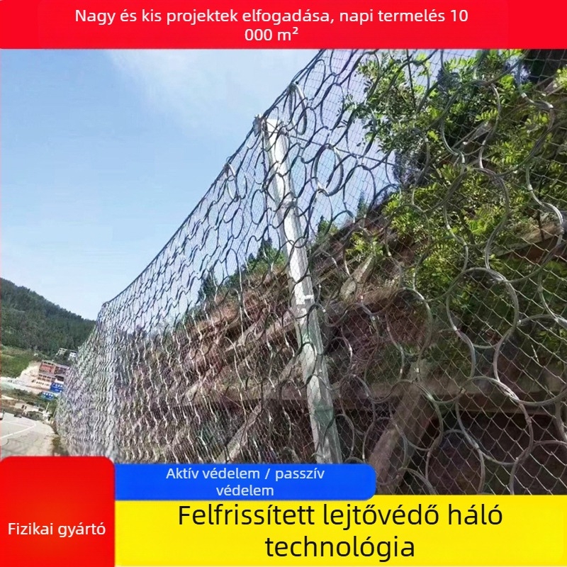 Aktív lejtővédő háló (Márka: Tuojie; Termékszám: 01; Alkalmazás: Lejtővédelem; Típus: Védőháló)