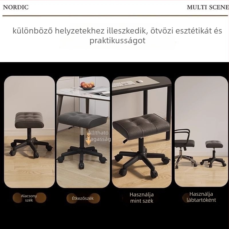 Lábtámasz, állítható, nordic stílus, nylon anyag, Modell J123