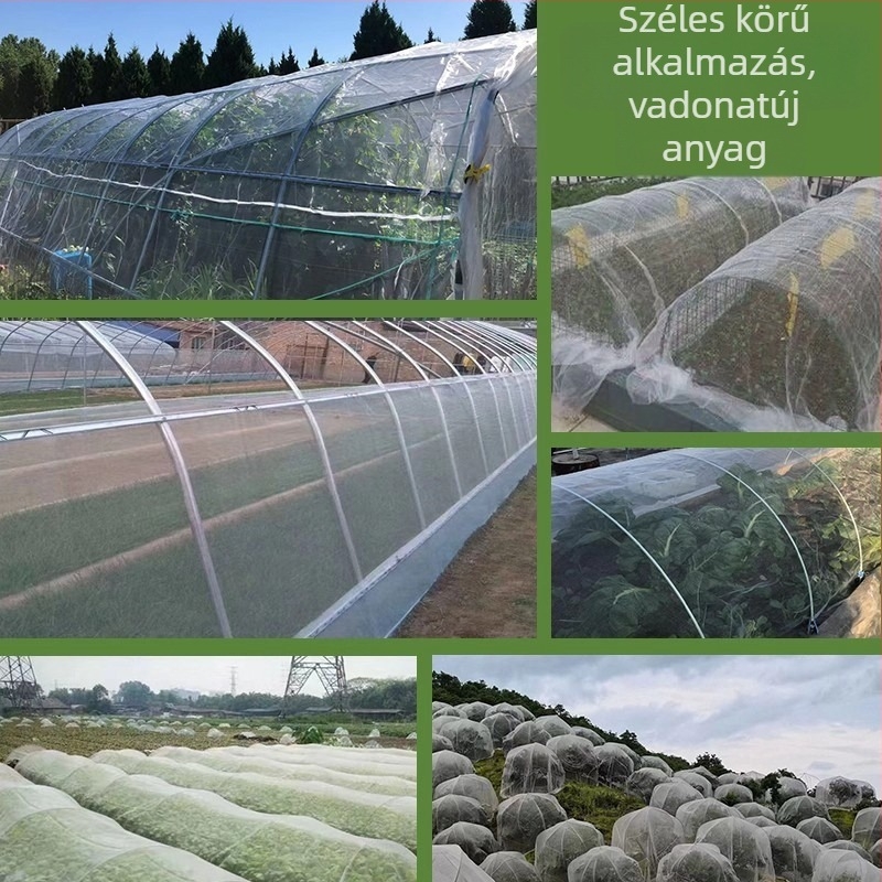 Gyümölcsfák rovartakaró háló – madár- és rovarvédelmet nyújtó háló; Anyag: PE, Modell: 296, Nyitás: Konzultáljon, Drót átmérője: Konzultáljon, Élettartam: Konzultáljon