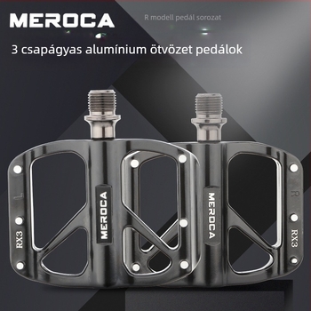 MEROCA kerékpár pedál – összecsukható, alumínium ötvözet, DU csapágy, hegyi kerékpárhoz