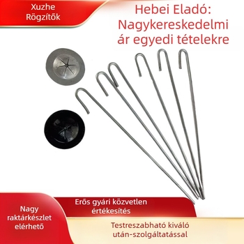 J-típusú izolációs szögfejű csavar madárhálóhoz napelemekhez • Anyag: rozsdamentes acél • Mag: rozsdamentes acél és alumínium • Működési hőmérséklet: 200°C • Hővezetés: 0.03 W/mK • Osztály: A