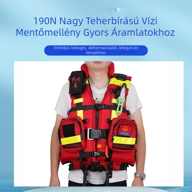 190N-es vízimentő mellény – robus felépítésű vízi mentési műveletekhez
