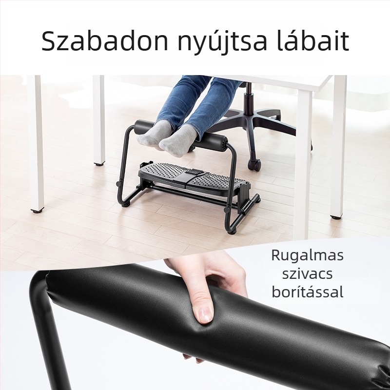 Irodai lábtartó – fémből, egyszerű és modern stílus, gyerekeknek, többfunkciós.