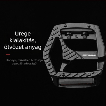 Kerékpárpedál ötvözet csapággyal, BG-4203 modell, Luo Riding, MTB-hez
