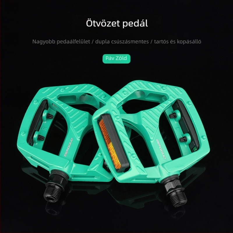 Kerékpárpedál ötvözet csapággyal, BG-4203 modell, Luo Riding, MTB-hez