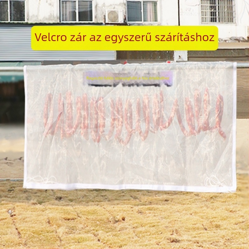 Kaixiu Szárító Háló — Poliészter, Összecsukható, Egyrétegű Szárítókosár