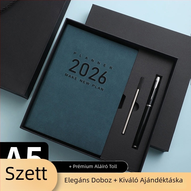 Jegyzetfüzet báránybőr borítóval, varrott kötés, 80 g/m² papír, 300–400 oldal, stílus 33261249069