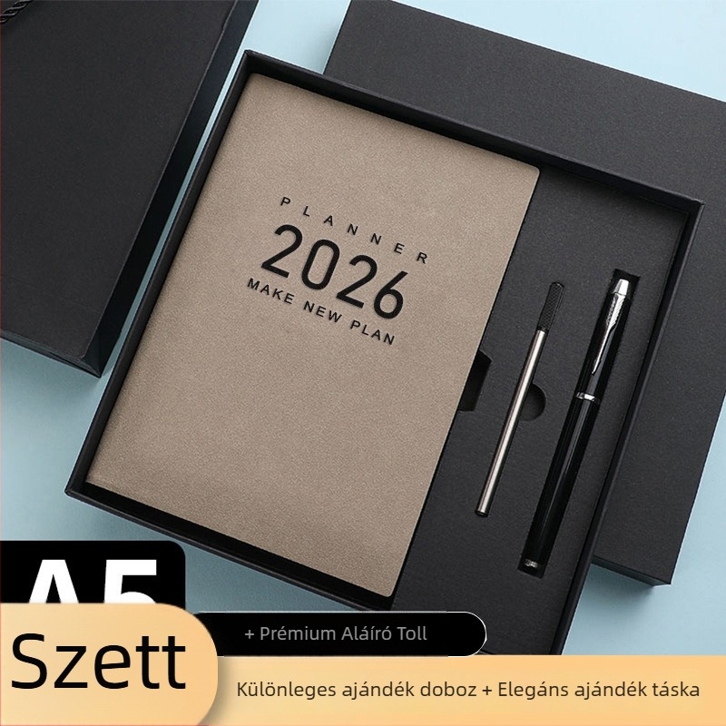 Jegyzetfüzet báránybőr borítóval, varrott kötés, 80 g/m² papír, 300–400 oldal, stílus 33261249069