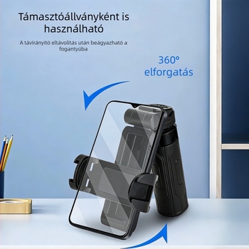 JC-25 Bluetooth-képes mobiltelefonos selfie bot, hordozható, összecsukható teleszkópos állvány
