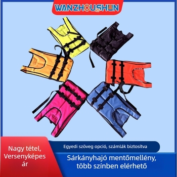 Hordozható horgász mentőmellény tengeri használatra – kajakhoz és sárkányhajóhoz, modell sc-lz, igény szerint testre szabható.