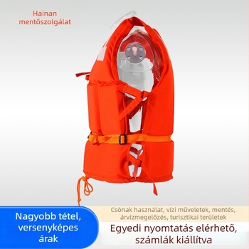 Oxford szövésű mentőmellény tengeri munkához, Hna márka, Flood Emergency Detection Clothing modell, testjelentés elérhető, testreszabás támogatott
