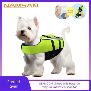 NAMSAN kutya mellény légzsákkal, pumpálható és összehajtható, poliészter anyag, Guangdong eredet, tavaszi szezon