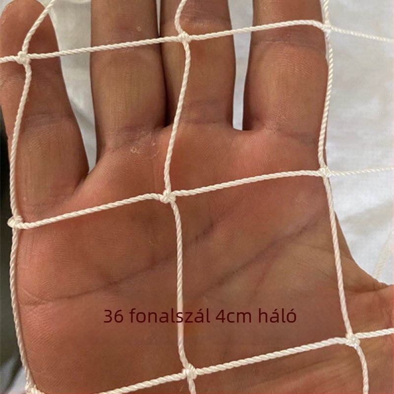 Fehér nejlon hálópanel halászat és akvakultúra számára, emelőháló és fotófelakasztó háló