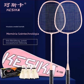 Coska tollaslabda ütő készlet, üvegszálas váz, 95–100 g, fogantyú G4, nylon húrok