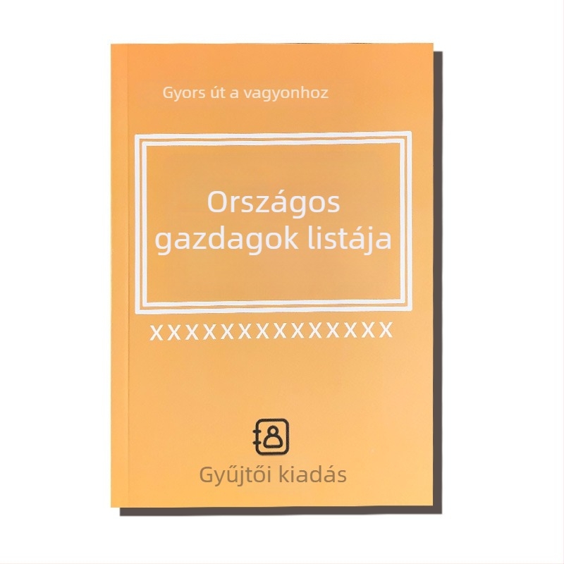 Notesz Initial Wenchuang, laza kötésű, nyers fa rostos papír, 40 g papírsúly, irodai stílus