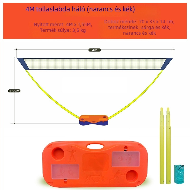 Badminton hálókeret – PVC anyag, testreszabható feldolgozás, Ai Yu Faith márka, alkalmas badmintonhoz, tenishez és más labdajátékokhoz