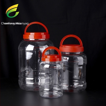 Műanyag tárolóedény mézhez, diófélékhez és nassolnivalókhoz zárható fedéllel; Anyag: műanyag; Csomagolási típus: edény; Kapacitás: 1L, 2.5L, 5L