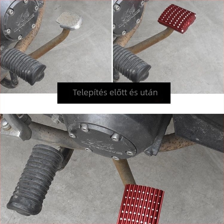 Motorkerékpár első fékpedál, alumínium ötvözet, sütött lakk felületkezelés, Mojielong