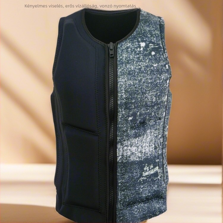 Felnőtt úszó mellény ütésálló, napvédő, meleg és könnyű, testhez álló kivitel (környezeti barát PVC; Weslimt márka; modell ltao1023696556)