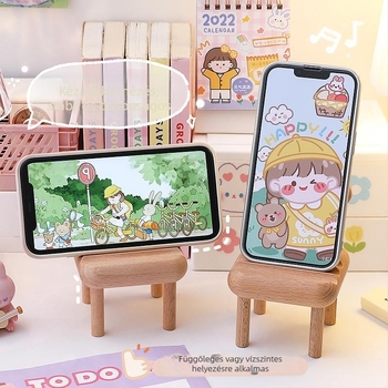 Asztali állvány tabletekhez és telefonokhoz, univerzális stílus, Qiao le